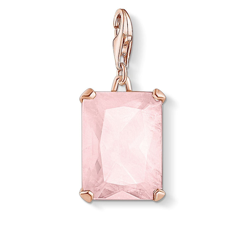 Thomas Sabo Charm Pendant Large Pink Stone