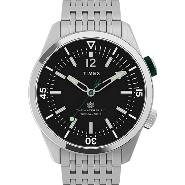 Timex Mens Waterbury Bracelet Watch 41mm Water Resistant