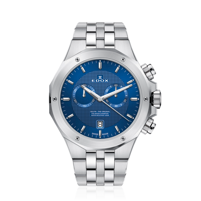 Edox Chronorally Automatic Blue Dial Men's Watch 101103MBUIN