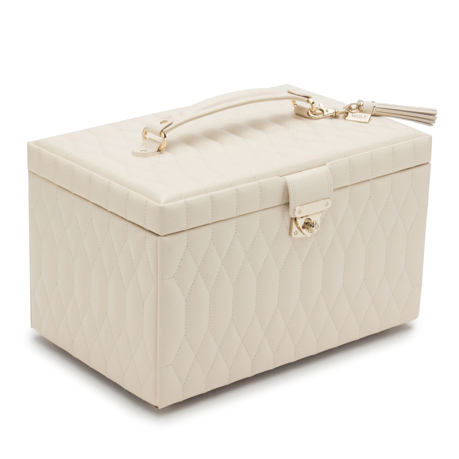 Wolf Caroline Large Jewellery Case