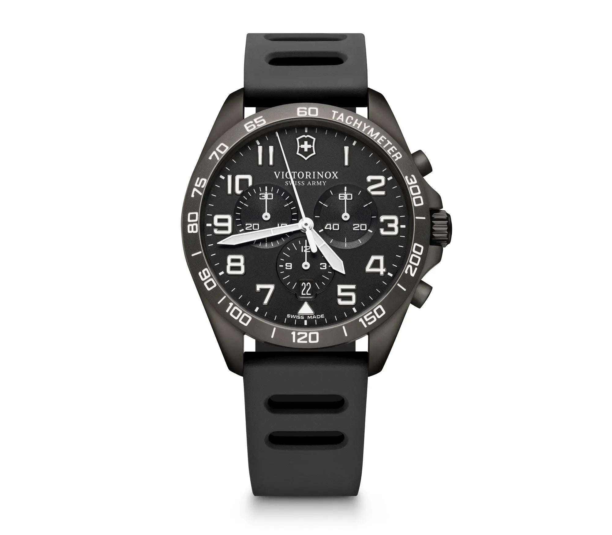 Victorinox FieldForce Sport Chrono Black Dial Watch 241926.1