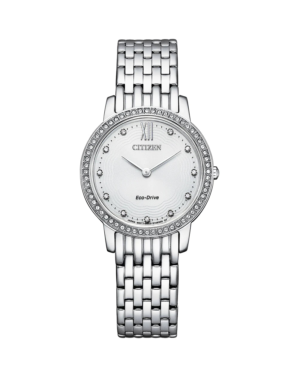 Citizen Eco Drive White Dial Womens Watch EX1488-56A