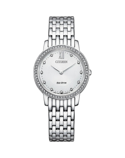 Citizen Eco Drive White Dial Womens Watch EX1488-56A