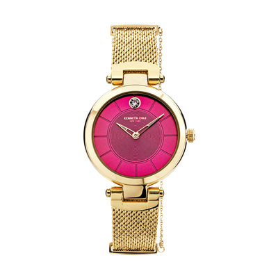 Kenneth Cole Modern Casual Pink Dial Watch