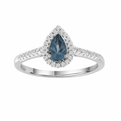 London on sale blue ring