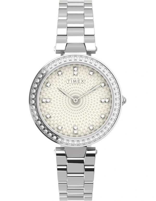 Timex Adorn with Crystals 32mm Bracelet Watch TW2V45000