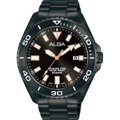 Alba Active Sports Stainless Steel Mens Watch AS9Q37X