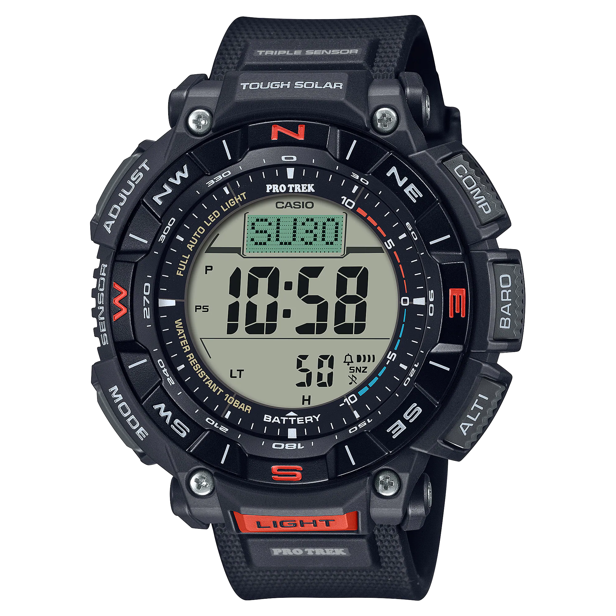 Casio Pro Trek Bio Mass Tough Solar Watch PRG340-1
