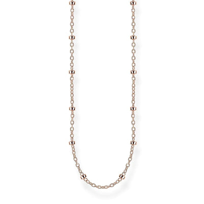 Thomas Sabo Rose Gold Plated Fine Ball Chain TKE1890R70