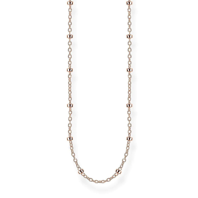 Thomas Sabo Rose Gold Plated Fine Ball Chain TKE1890R70