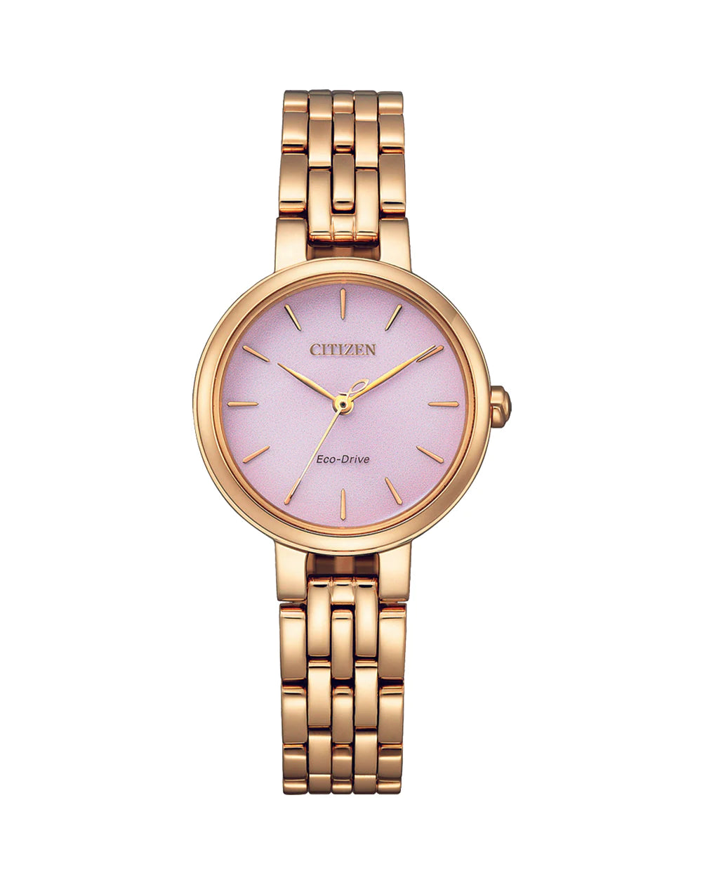 Citizen Eco-Drive Pink Dial Womens Watch EM0993-82X