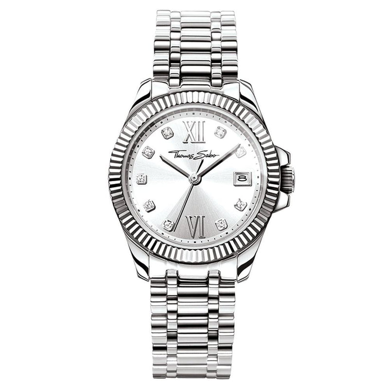 Thomas Sabo Glam Stainless Steel Silver Dial Womens Watch