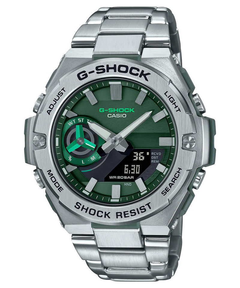 G-Shock Silver Stainless Steel Watch GSTB500AD-3A