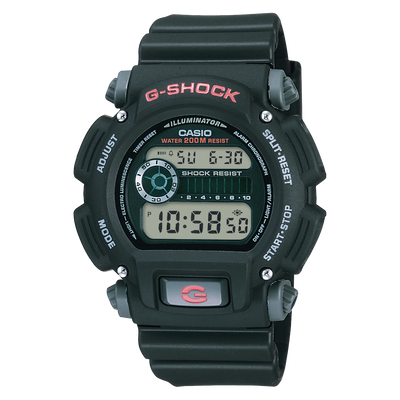 G-Shock Digital Black Resin Band Watch DW9052-1