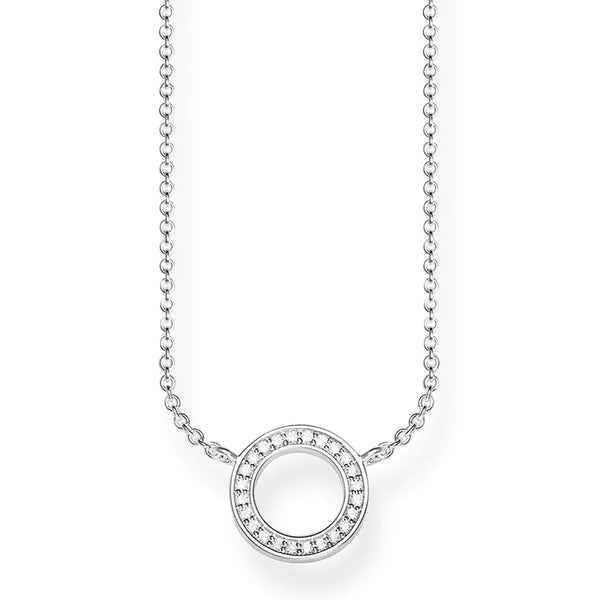 Small circle deals necklace