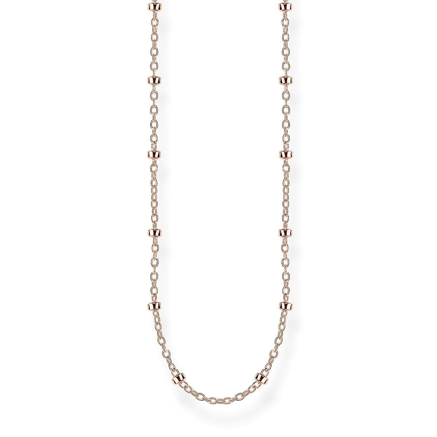 Thomas Sabo Rose Gold Plated Fine Ball Chain TKE1890R90