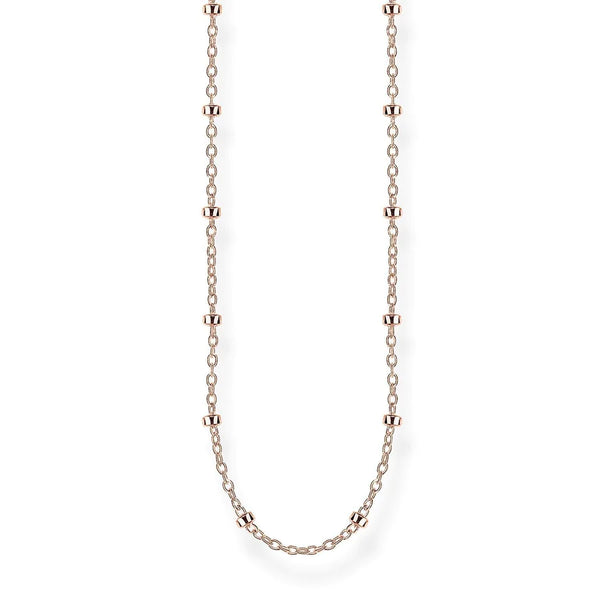 Thomas Sabo Rose Gold Plated Fine Ball Chain TKE1890R90