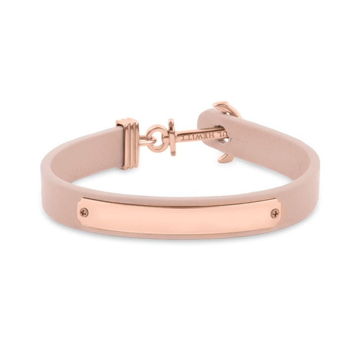 Paul Hewitt Signum Female Engraveable Rose / Nude Bracelet - L