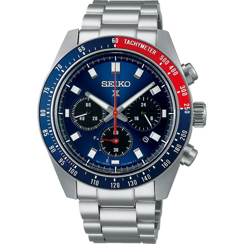 Seiko Prospex Solar Chronograph Blue Dial Watch SSC913P Watch Direct