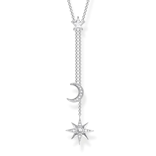 Thomas Sabo Star Moon Silver Necklace Watch Direct