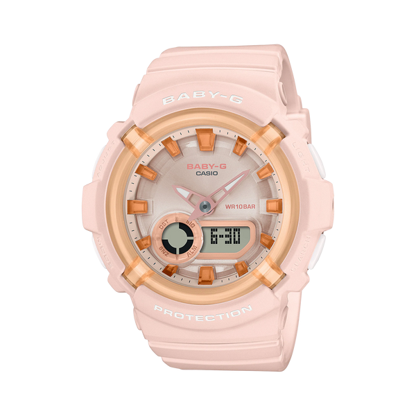 Baby-G Digital Analog Pink Resin Band Watch BGA280SW-4A