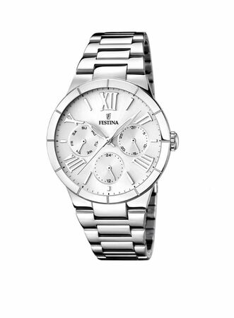 Elegant Festina Mademoiselle 37mm Silver Stainless Steel Women's Watch