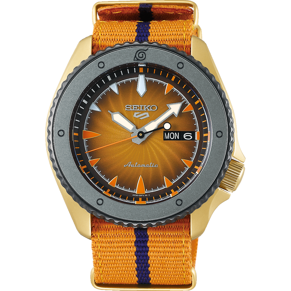 Seiko 5 Sports Automatic 100M - Naruto Uzumaki