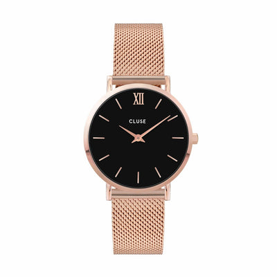 CLUSE Minuit Rose Gold Watch CW0101203003