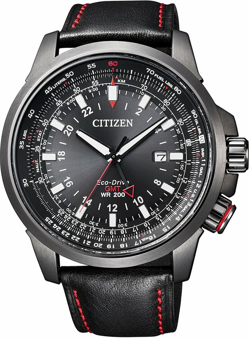 Citizen eco drive gmt watch best sale