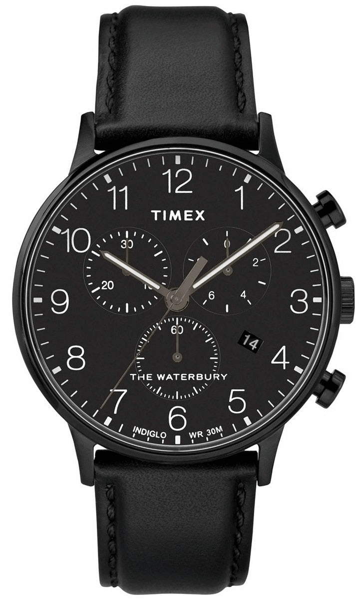 Timex Waterbury Classic Black Strap Men's Watch TW2R71800