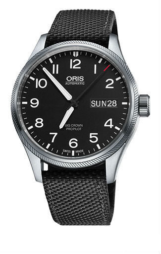 Oris Automatic Stainless Steel Screw-In Security Crown Mens Watch