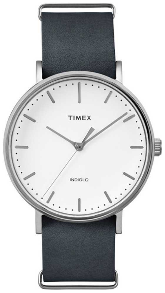 Timex Weekender Fairfield White Dial Tw2P91300 Unisex Watch