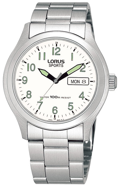 Lorus RXN67AX-9 Analogue Silver Men's Watch