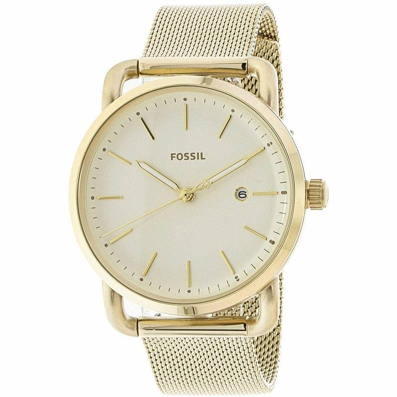 Fossil The Commuter Three Hand Date Stainless Steel Es4332 Womens