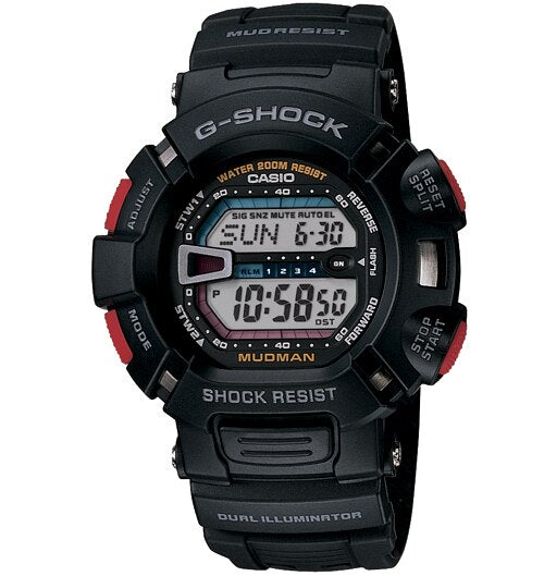 Casio G-Shock Mud-Man Black Multi-Function G9000-1V - Mens Watch