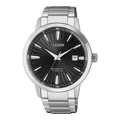Citizen Titanium Silver Automatic Watch NJ2180-89H