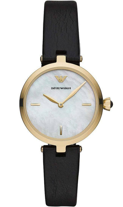 Emporio Armani Arianna Round Analog White Dial Womens Watch