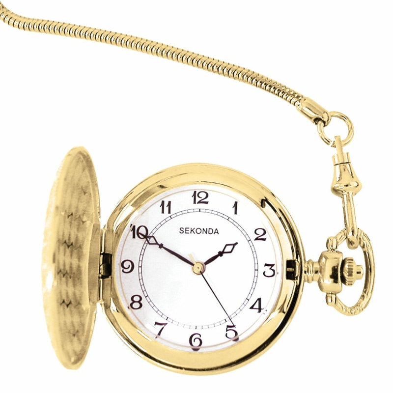 Sekonda Gold Colour Medium Pocket Unisex Watch