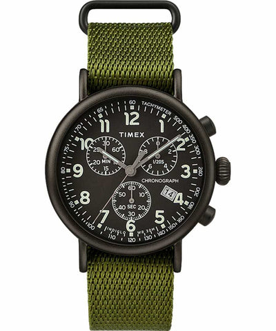 Timex Standard Green Strap Men's Watch