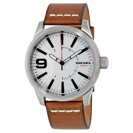 Diesel Rasp Silver Dial Dz1803 Mens Watch