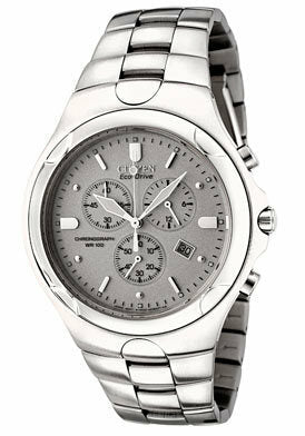 Citizen Eco-Drive Corso Chronograph Stainless-Steel At0930-53A - Mens Watch