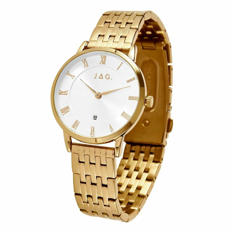 Jag Lola White Dial Womens Watch
