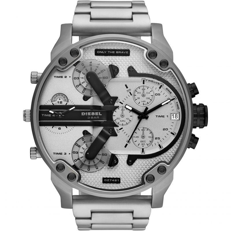 Diesel Mr. Daddy 2.0 Chronograph Stainless Steel Mens Watch DZ7421