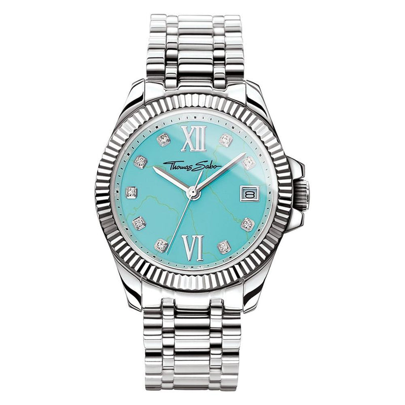 Men's Chunky Turquoise Watch - Watches - Jewlery 4237