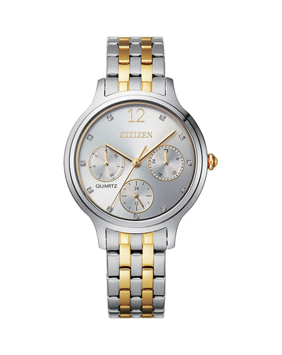 Citizen Silver Dial Womens Watch ED8184-51A