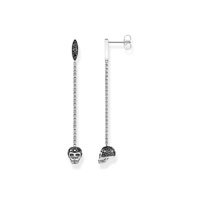 Thomas Sabo Earrings Skull Silver TH2164