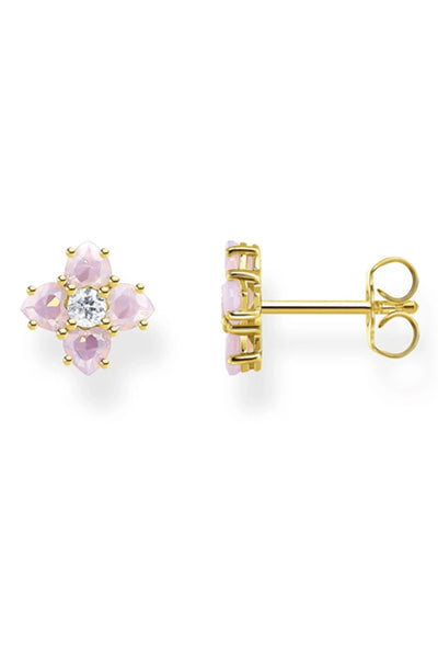 Thomas Sabo Ear Studs Flowers Gold TH2171Y