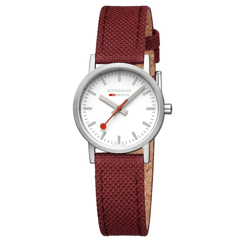 Dark red watch sale