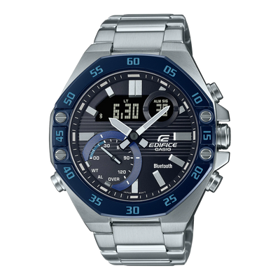 Casio Edifice Silver Stainless Steel Watch ECB10DB-1B