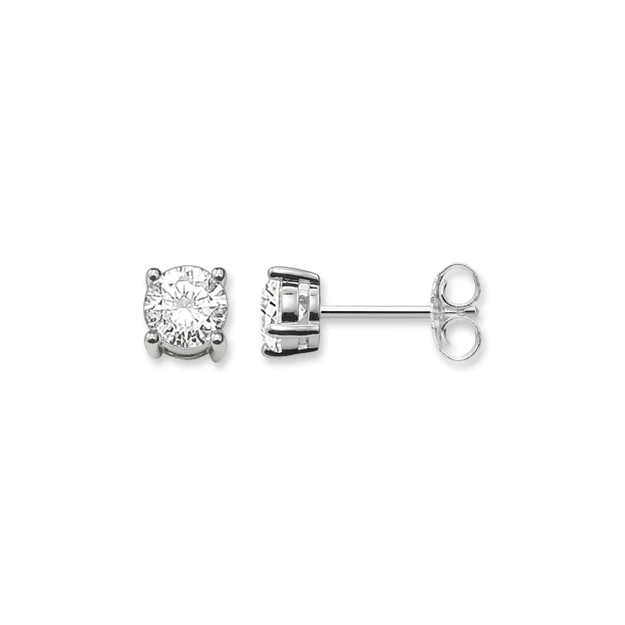 Thomas Sabo Ear Studs White Stone